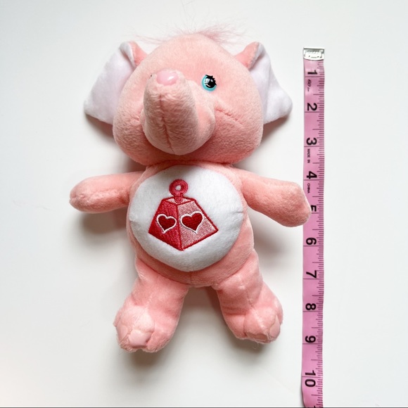 CARE BEAR Cousins Lotsa Heart Elephant Plush 2004 Plush Stuffed Animal SOLD - Picture 4 of 8